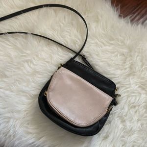 Black and Pink crossbody purse (from paris)